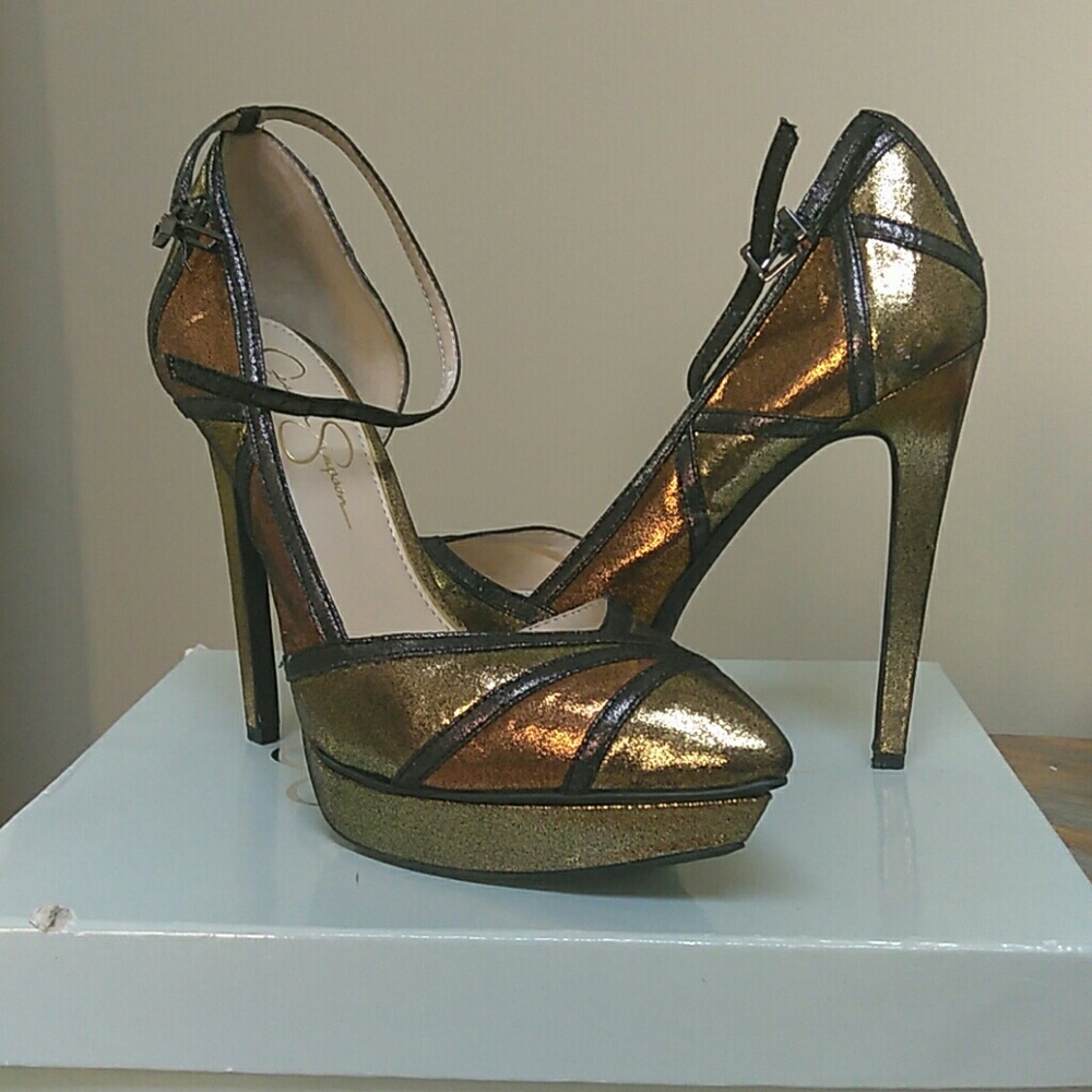 Jessica Simpson Metallic Vindie